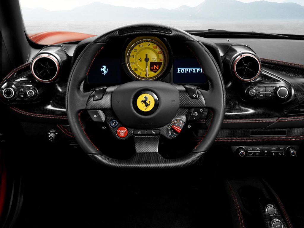 Ferrari-F8 Tributo-Interior